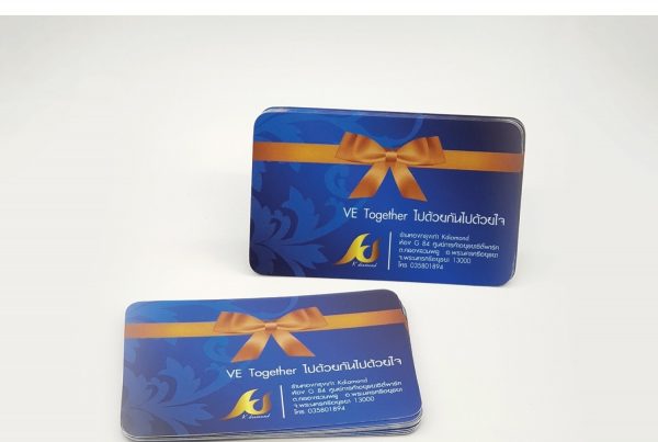 ตัวอย่างงานพิมพ์นามบัตร Unity printing
