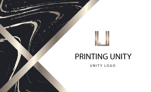แบบ นามบัตร unityprinting AW-08