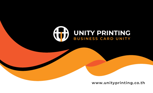 แบบ นามบัตร unityprinting AW-13
